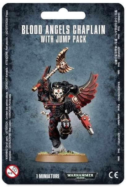 Blood Angels Chaplain with Jump Pack