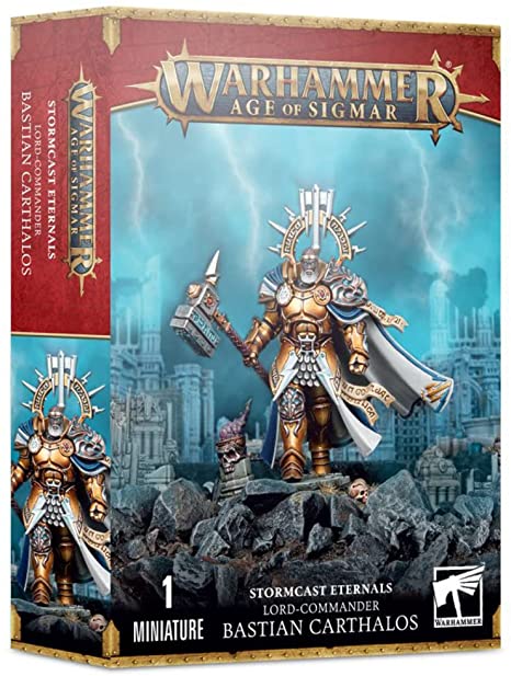 Stormcast Lord-Commander Bastian Carthal
