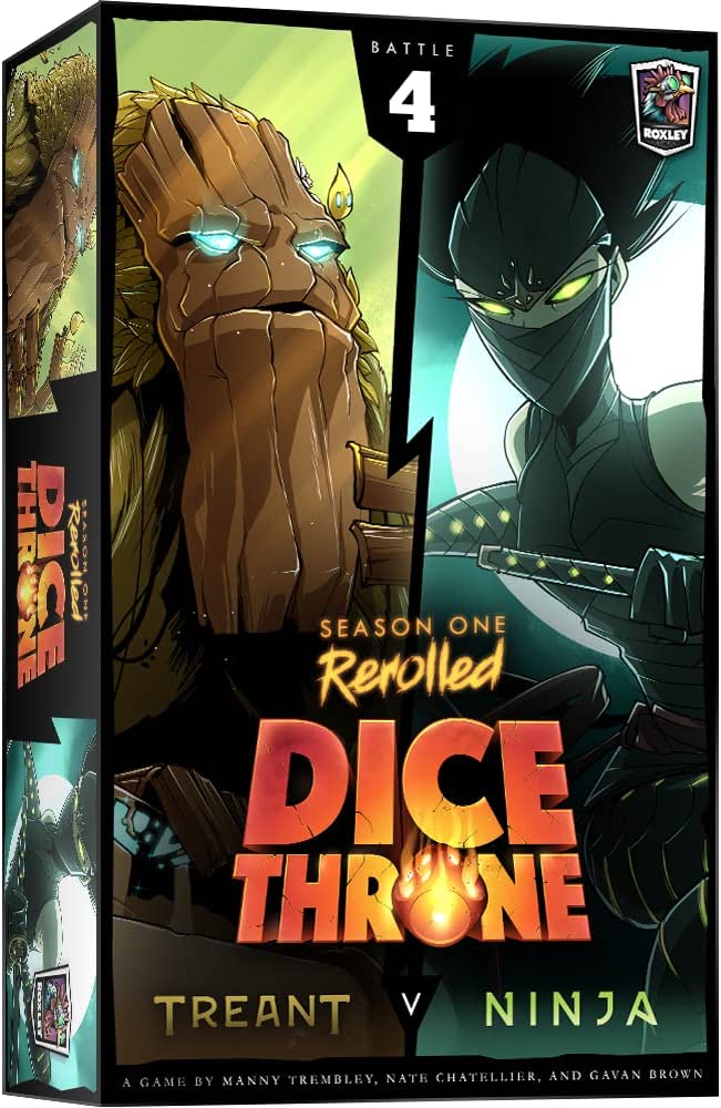 Dice Throne: Season one Treant vs Ninja