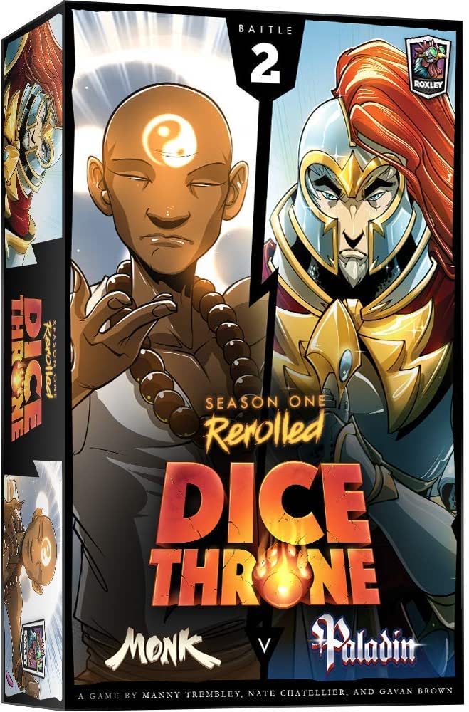 Dice Throne: Season 2 Monk vs Paladin