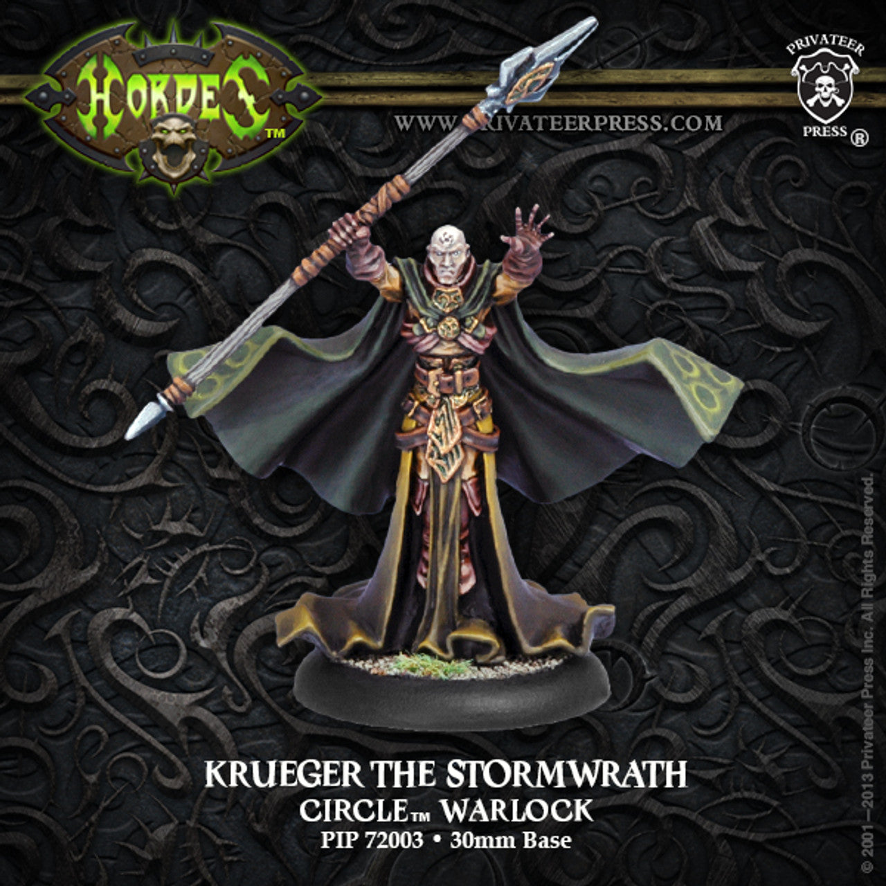 Hordes Circle Orboros: Krueger the Stormwrath (Circle Orboors Warlock)