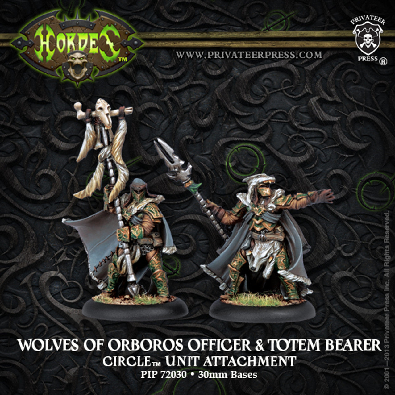 Hordes Circle Orboros: Wolves of Orboros (2) (Circle Orboros Troops)