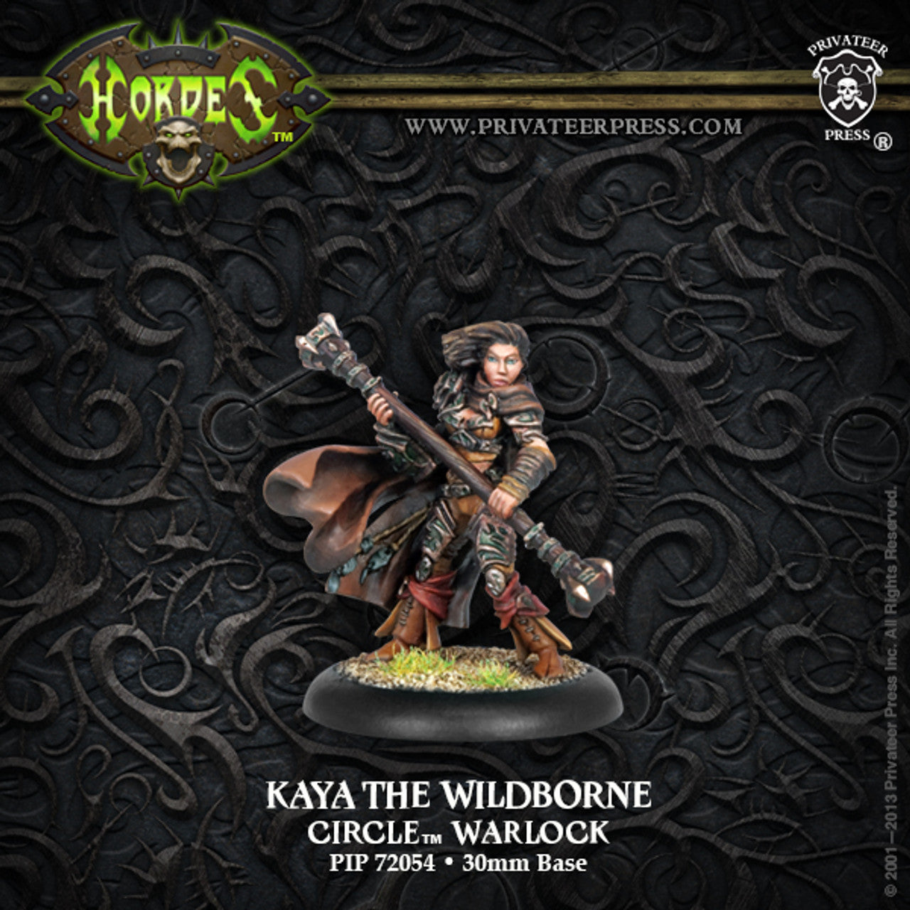 Hordes Circle Orboros: Kaya the Wildborne Variant (Warlock)