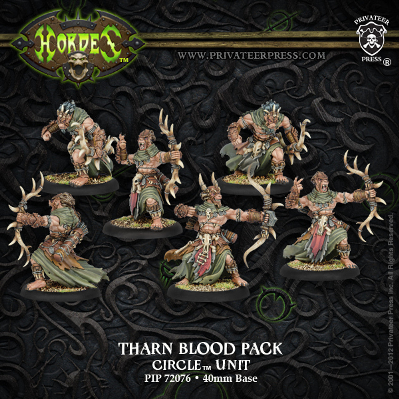 Hordes Circle Orboros: Tharn Blood Pack (Unit)