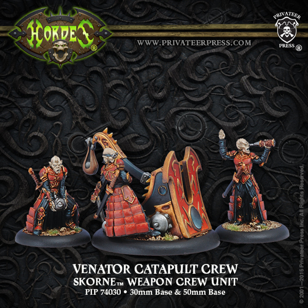 Hordes Skorne: Venator Catapult Crew (Weapon Crew)