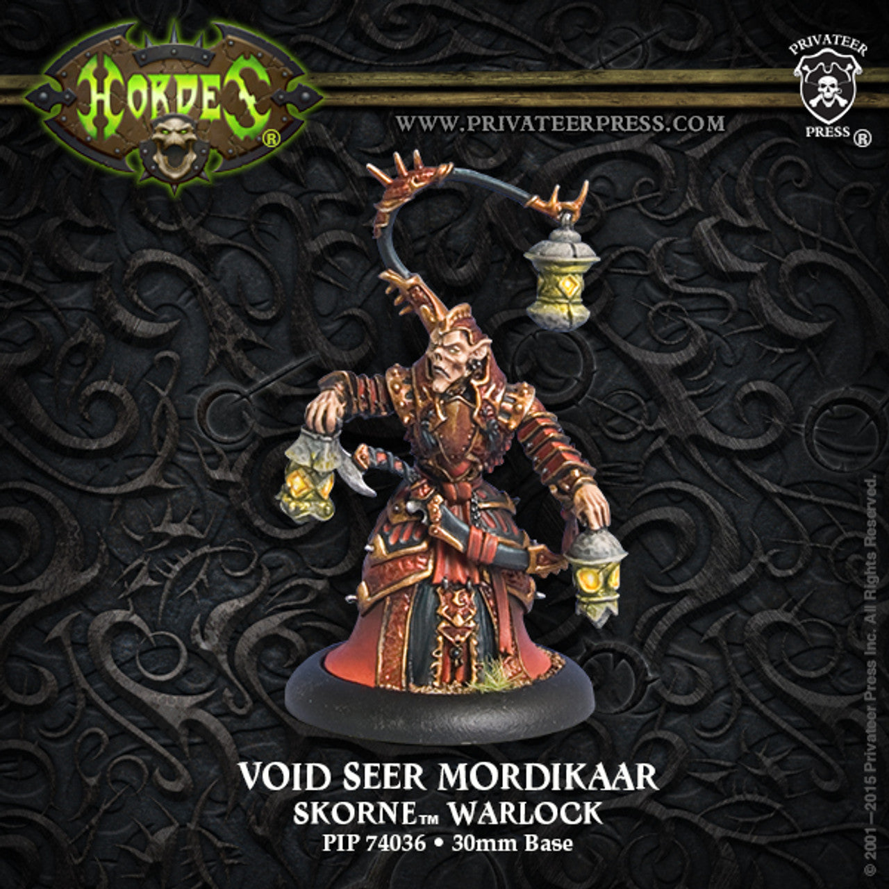 Hordes Skorne: Void Seer Mordikaar (Warlock)