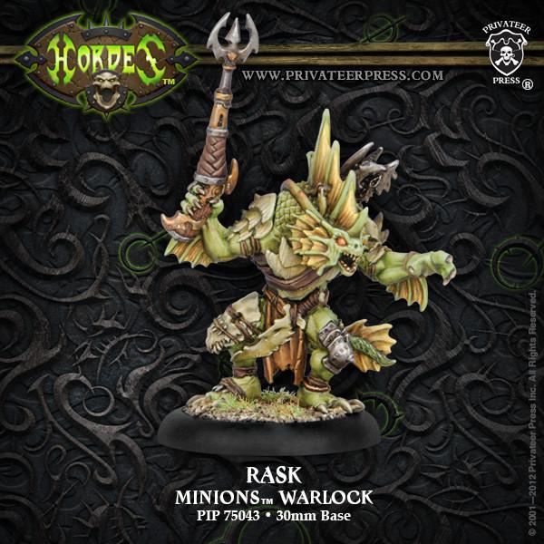 Hordes Minions: Rask (Bog Trog Warlock)
