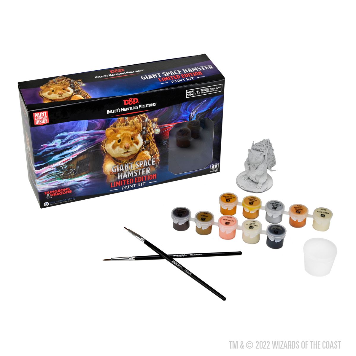 D&D Unpainted Giant Hamster Paint Kit