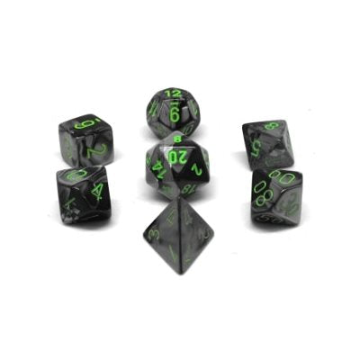 Gemini Mini Poly: Black/Grey/Green