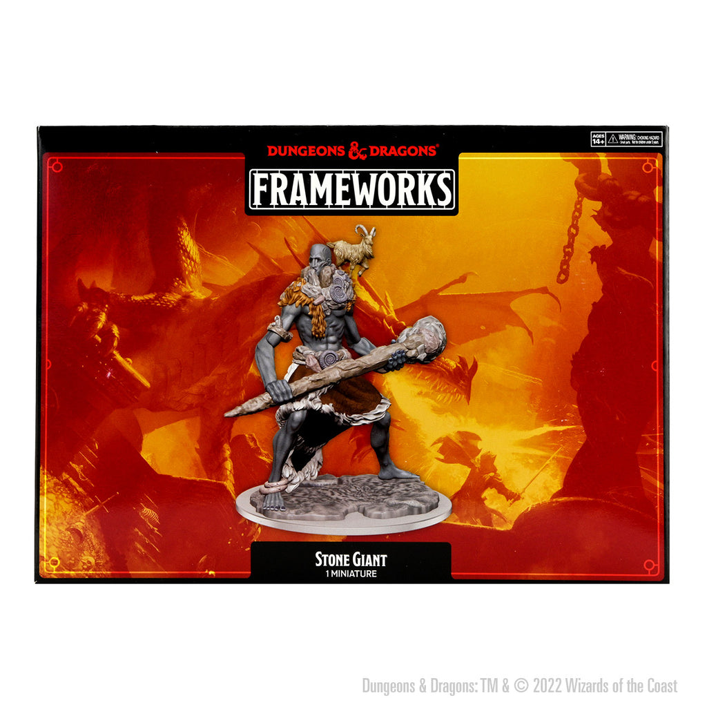 D&D Frameworks Unpainted Stone Giant