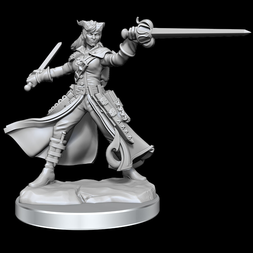 D&D Frameworks Unpainted Tiefling Rogue Female