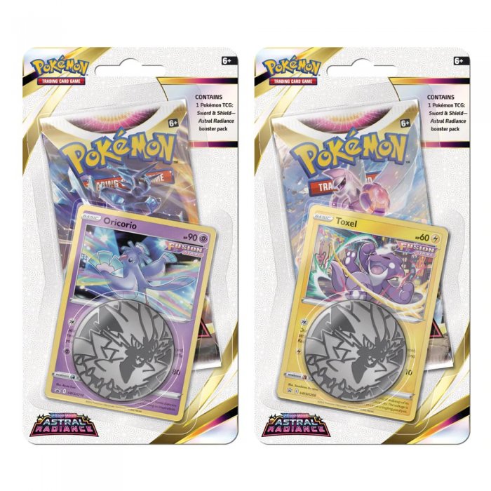 Pokemon  Astral Radiance Sleeved Booster w/Coin
