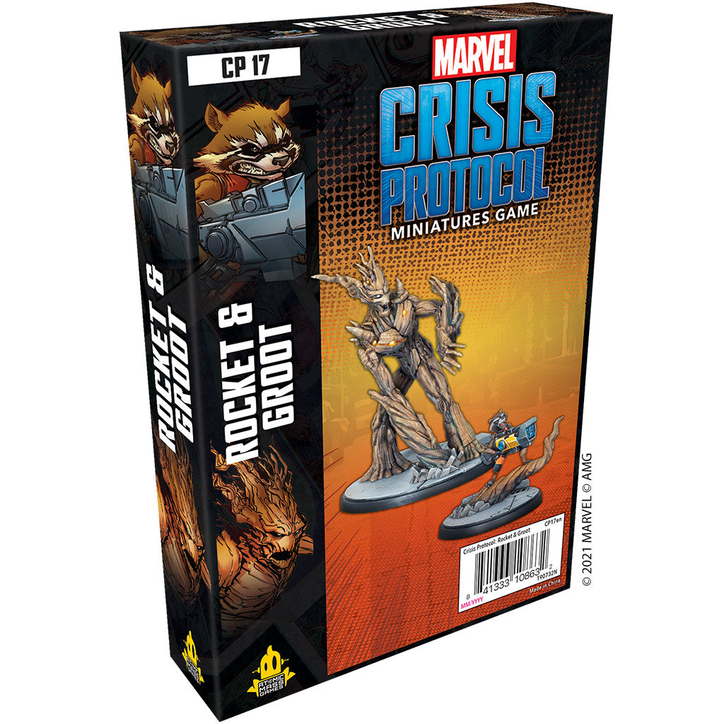 Marvel: Crisis Protocol-Rocket & Groot