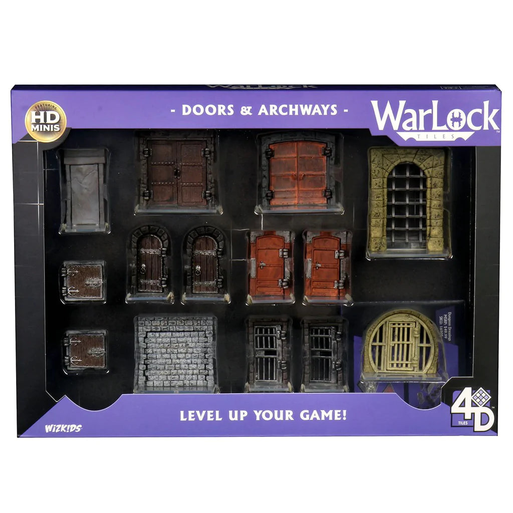 Warlock Tiles: Doors & archways