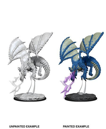 D&D Unpainted: Young Blue Dragon