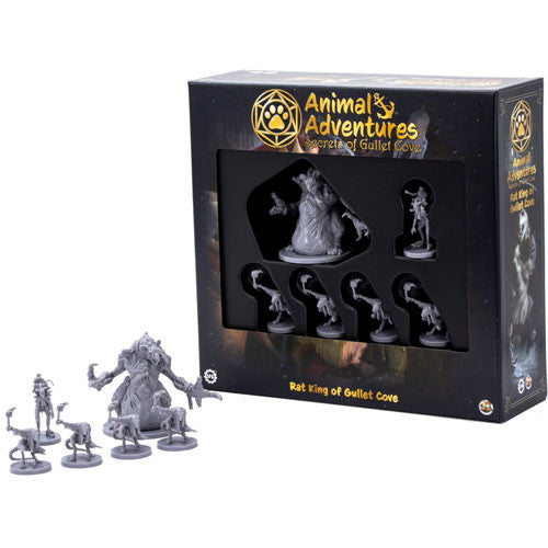 Animal Adventures RPG Rat King of Gullet Cove Minis