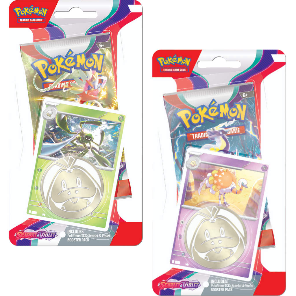 Pokemon Scarlet & Violet Checklane Blister Display