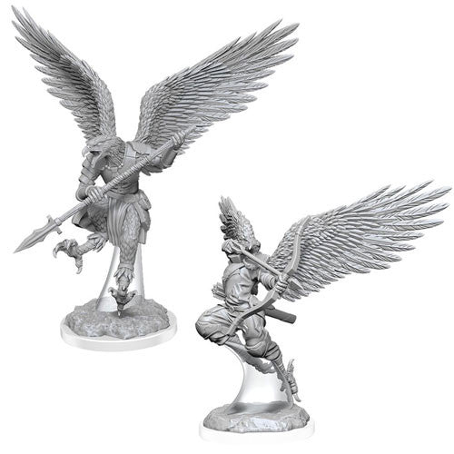 D&D Unpainted W17 Aarakocra Fighters