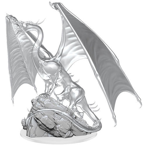 D&D Unpainted W17 Young Emerald Dragon